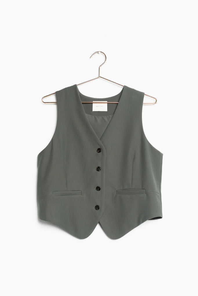 The Audrey Vest On Hanger