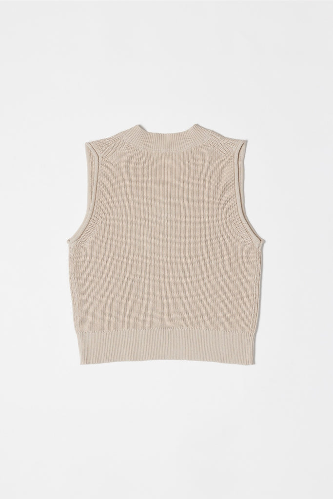 The Ellis Vest Back Flat Lay