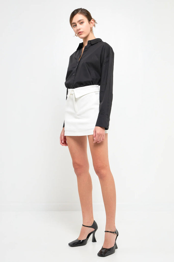 The Adeline Skirt Side Model