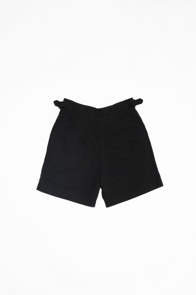 The Lia Shorts Back Flat Lay