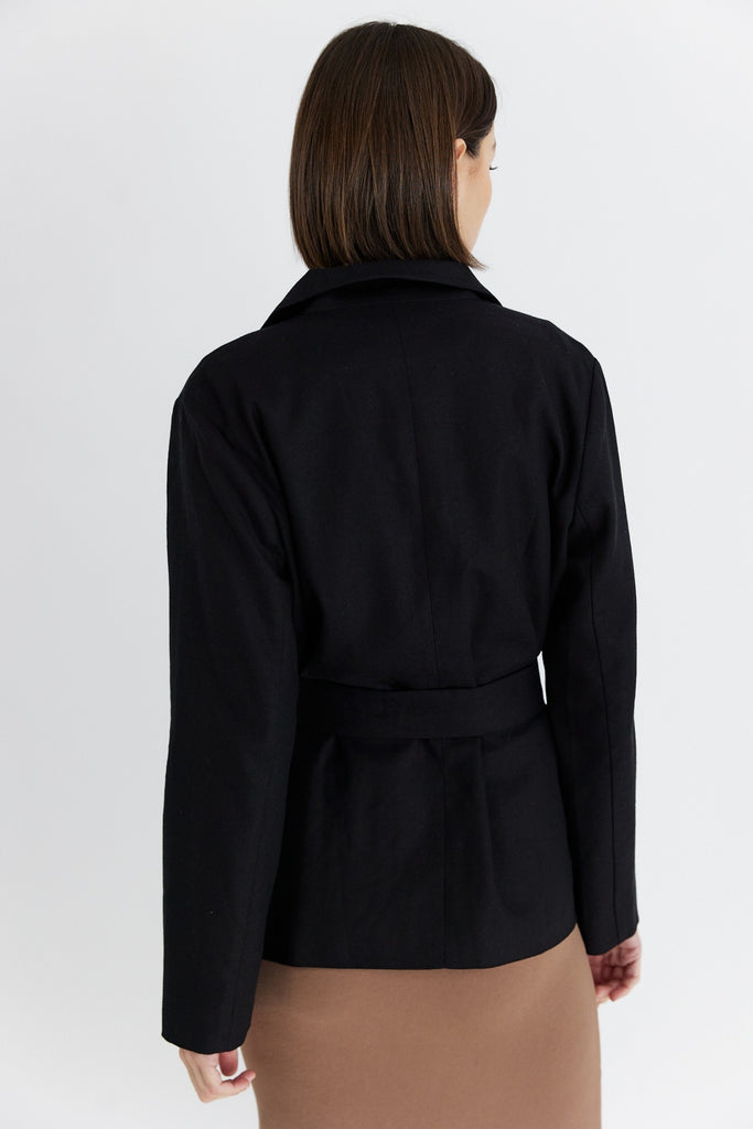 The Lucielle Blazer Back Model