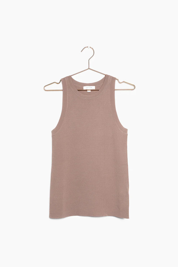 Taupe The Porter Top On Hanger