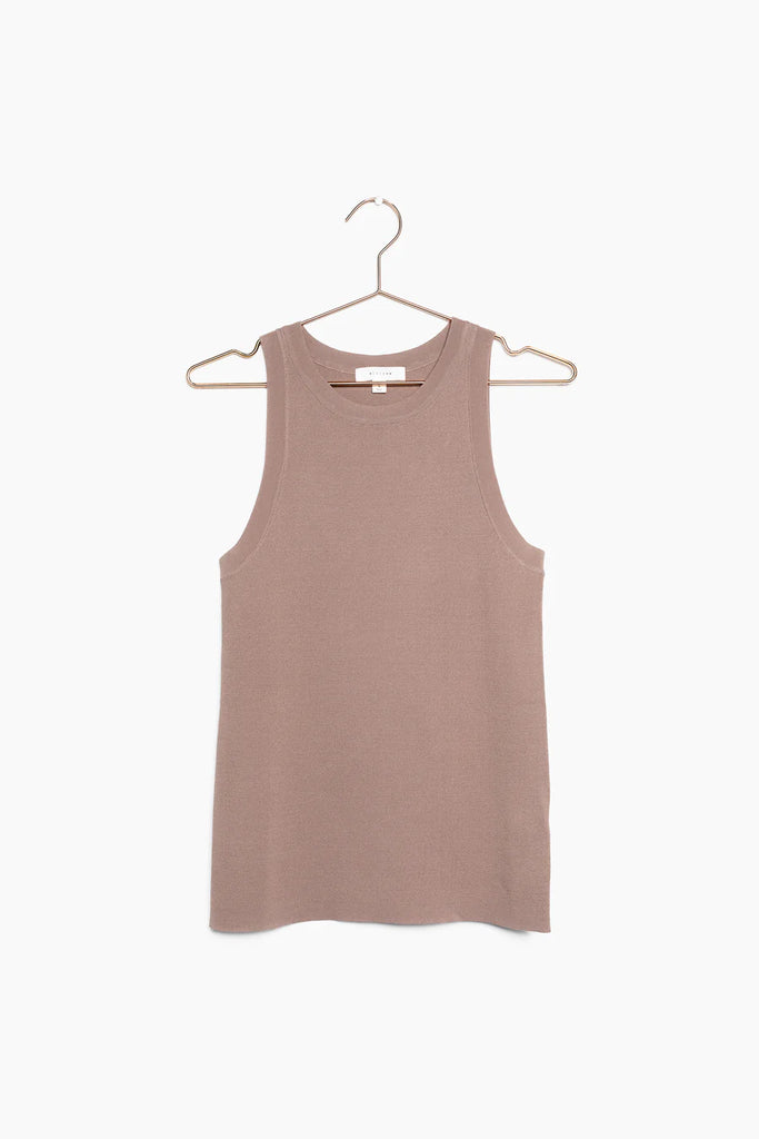 Taupe The Porter Top On Hanger